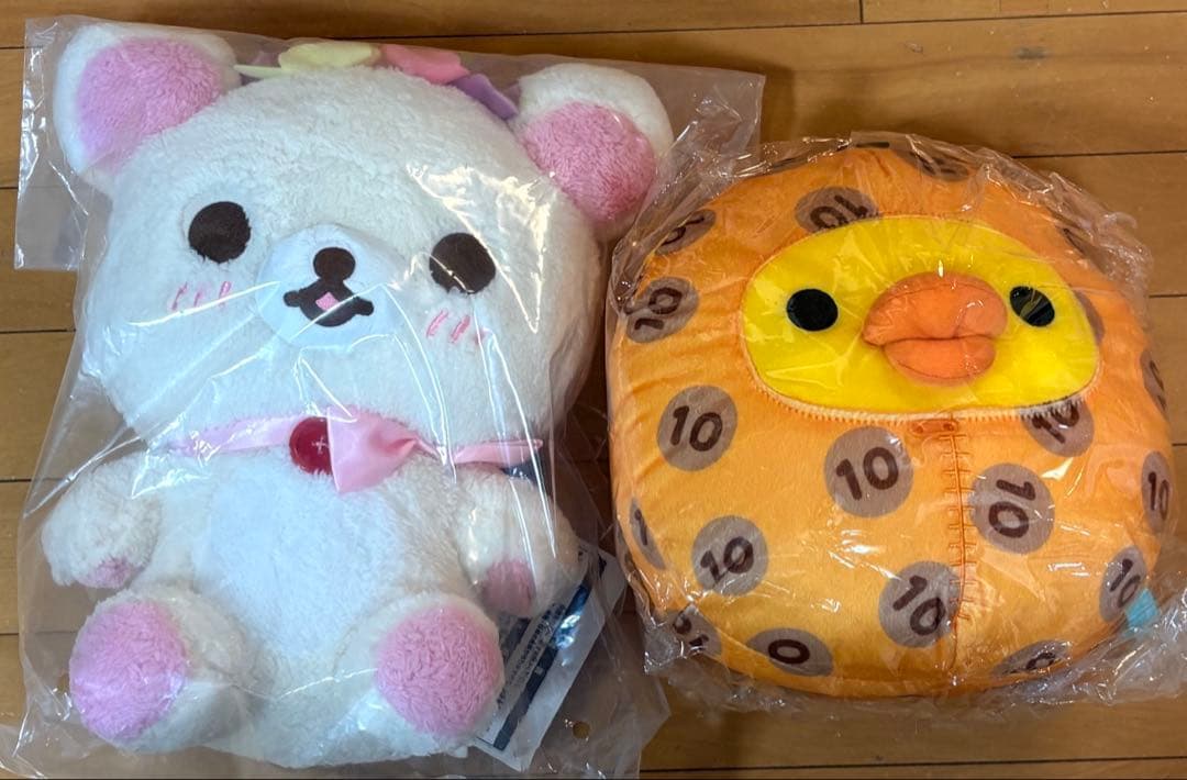 【新品】コリラックマ　キイロイトリ　ぬいぐるみ　リラックマ