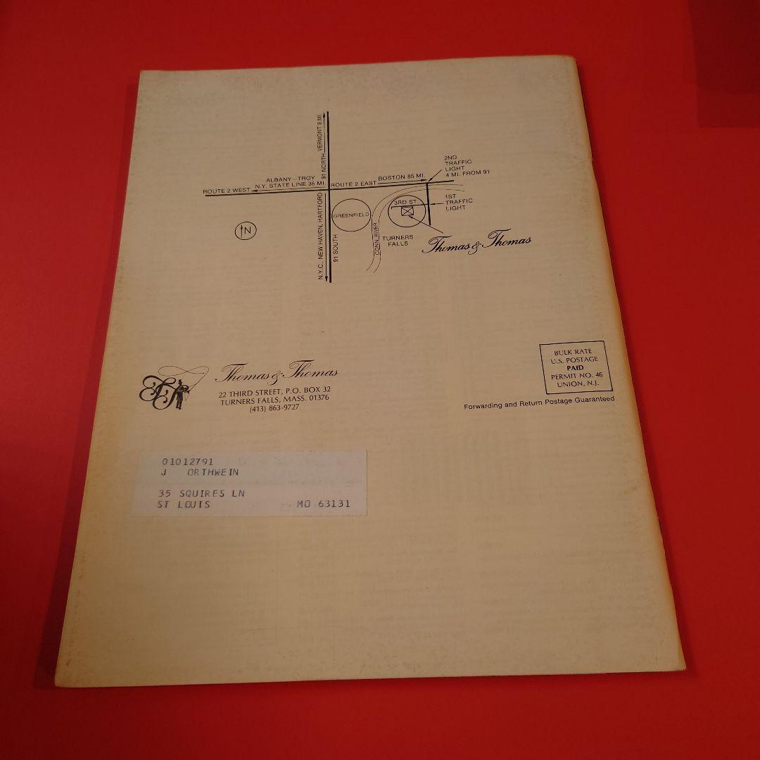 ルアー・フライ CATALOG 80 Thomas & Thomas