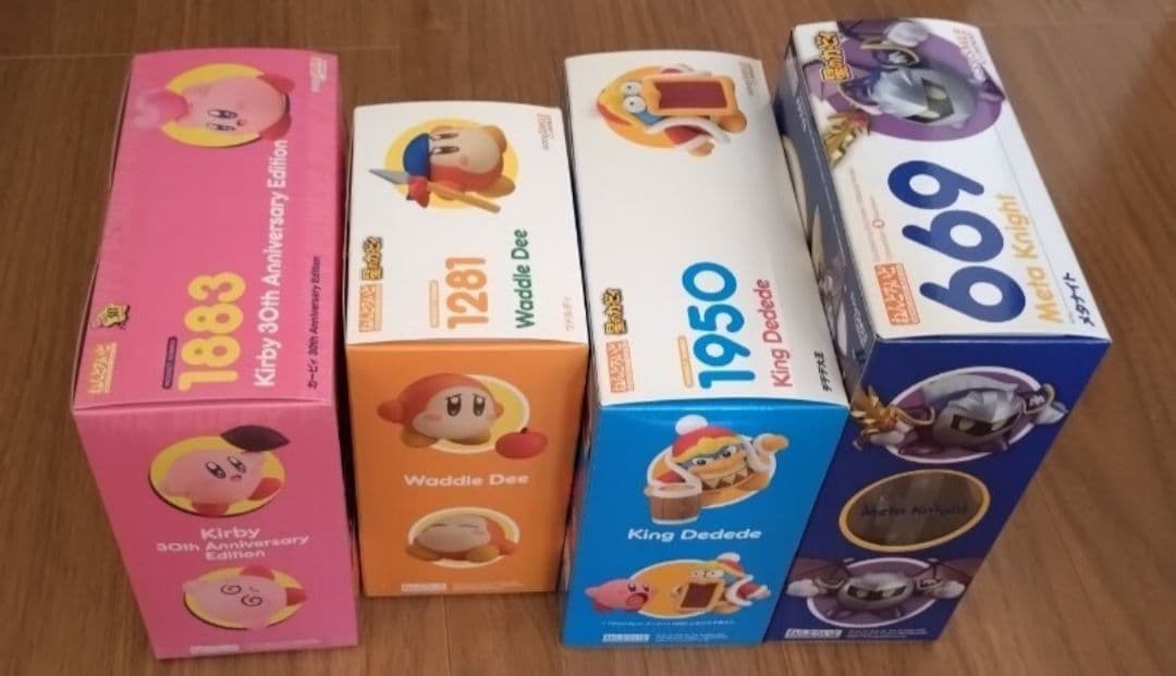 ねんどろいど カービィ ワドルディ メタナイト デデデ大王 4点セット