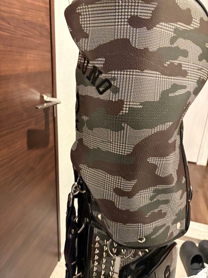 最終値下げRUSSELUNO 迷彩キャディバッグ