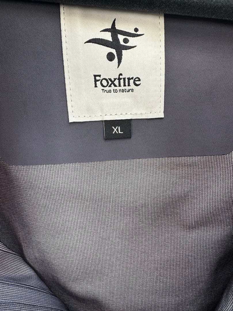 Foxfire フィッシングスーツ XL グレー/ブラック 上下セット