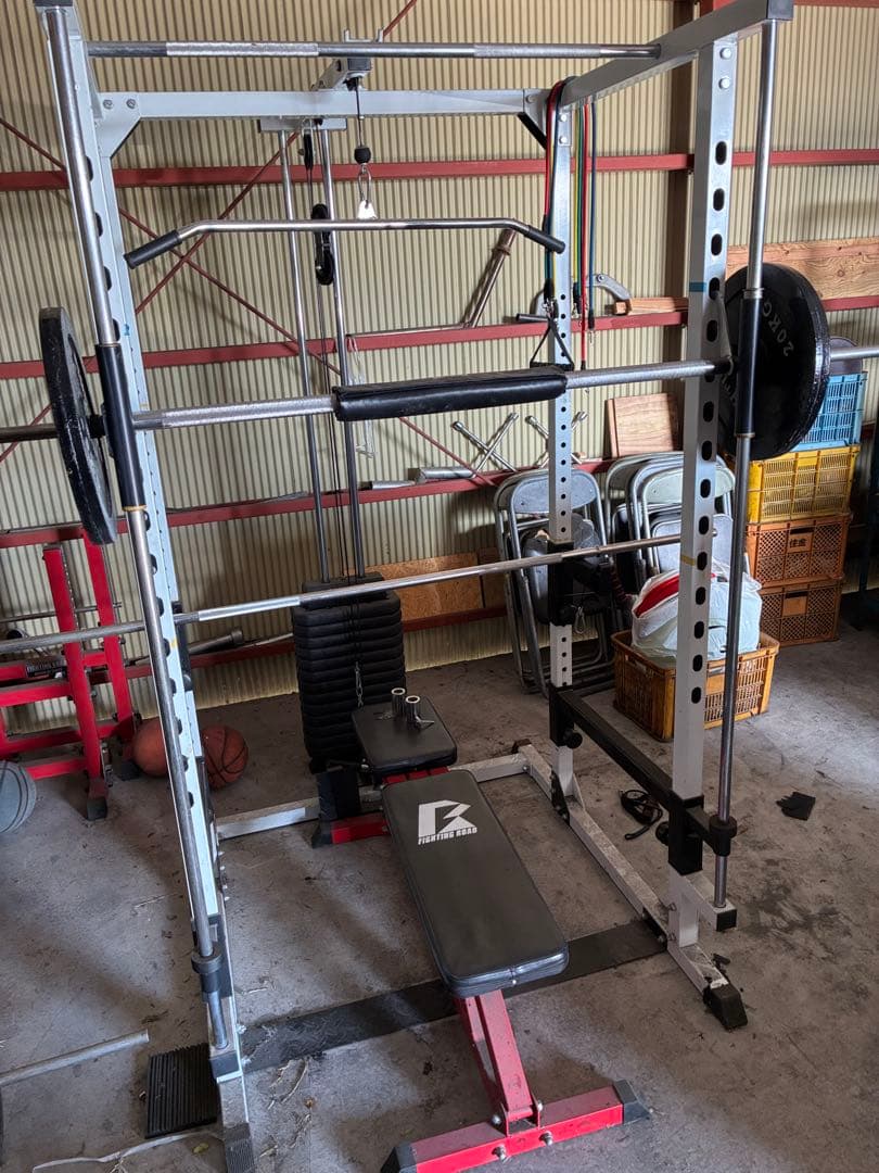 マルチパワーラック スミス ラットプル