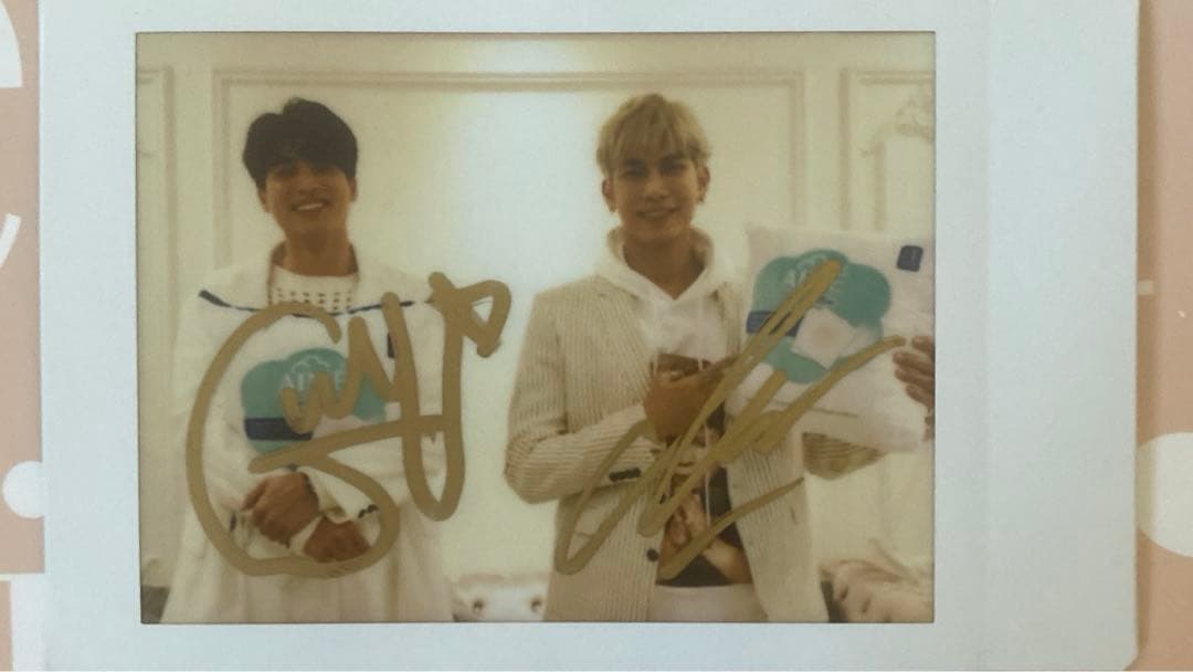 MewGulf 直筆サイン入りチェキ Mew  Gulf