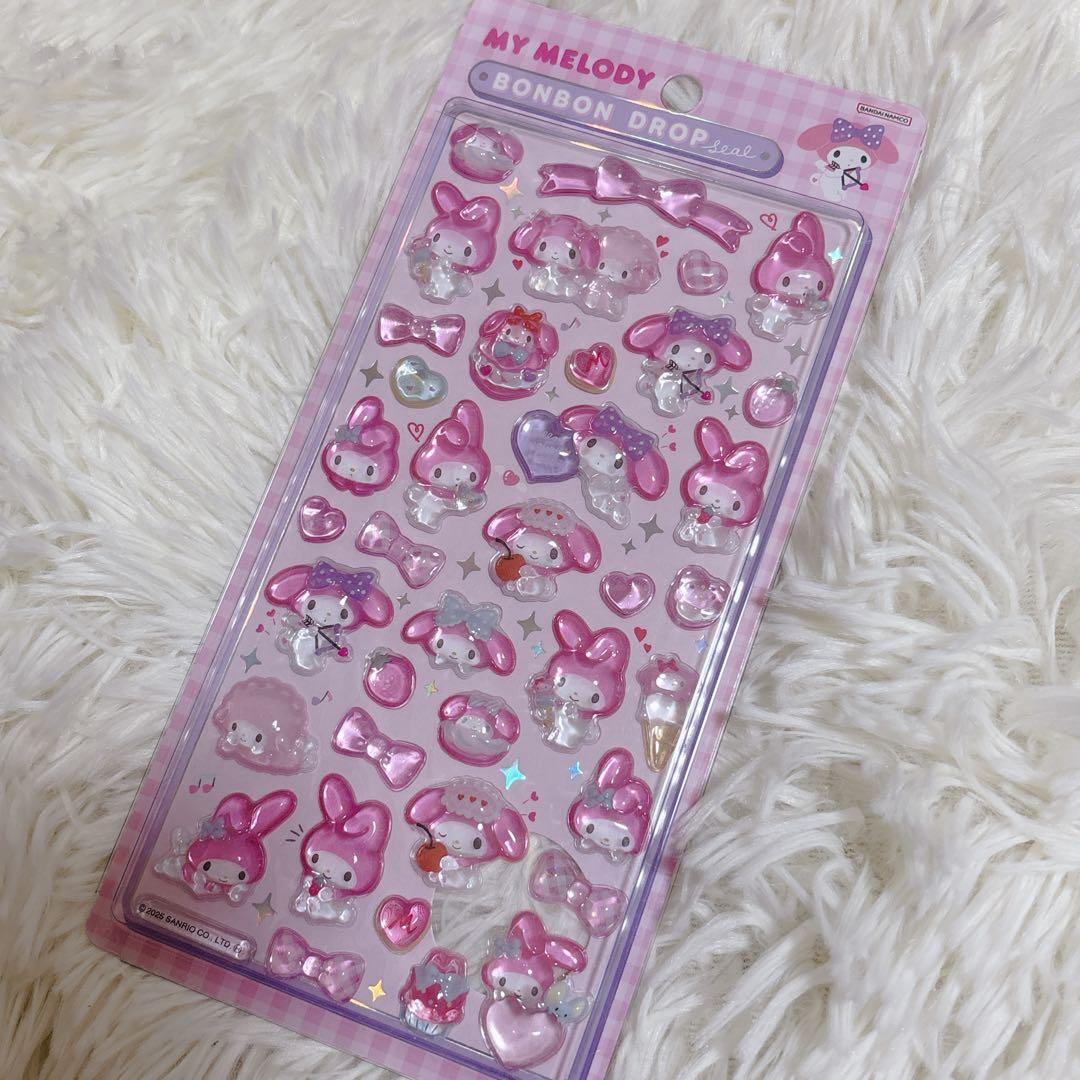 【正規品】サンリオボンボンドロップシール　第2段　5枚セット