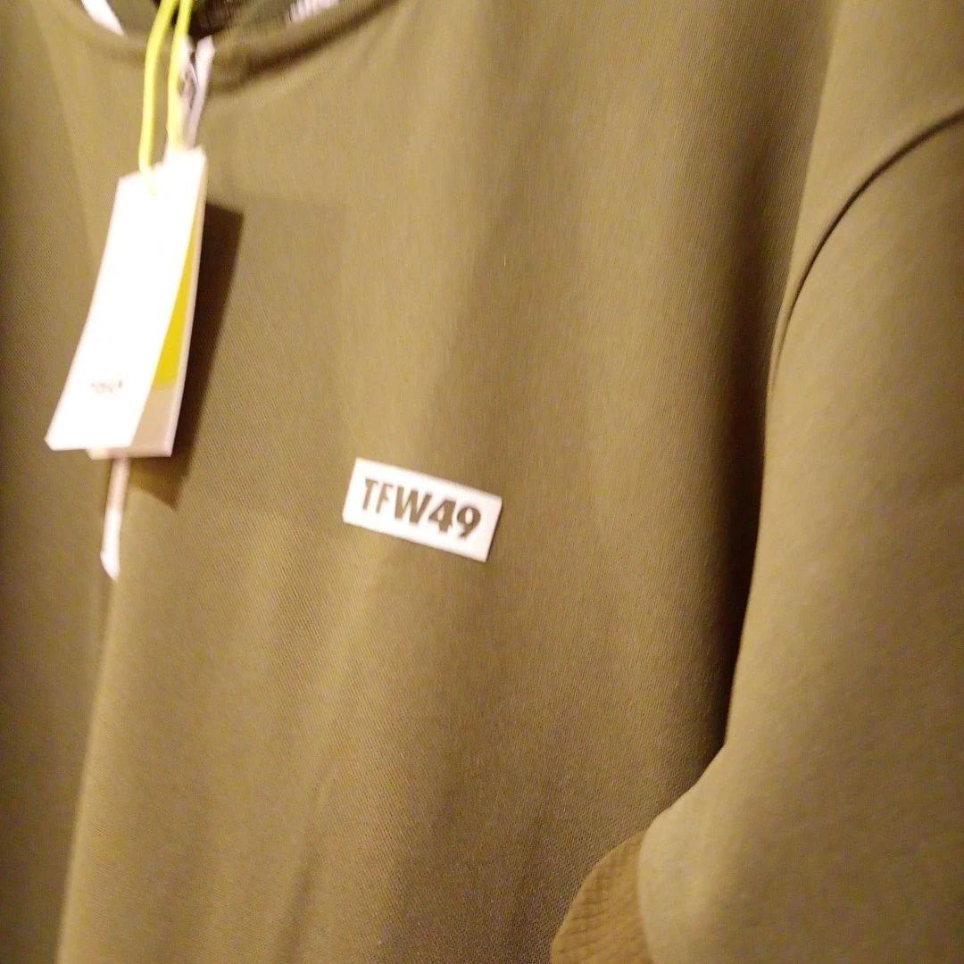 未使用！TFW49 ゴルフカーキ 半袖シャツサイズM