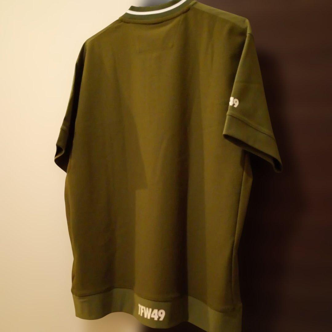 未使用！TFW49 ゴルフカーキ 半袖シャツサイズM