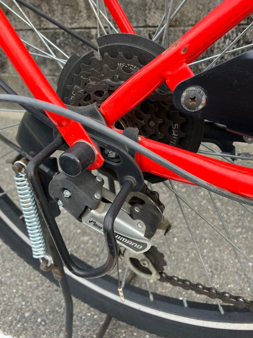 丸石サイクル　グラウス26インチ　限定カラーオレンジ色‼️現状品、used品！