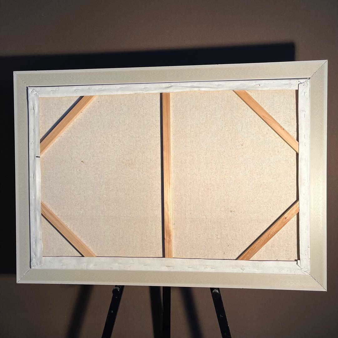 手書き油絵 パリの郊外の風景 絵画 インテリア 油彩画