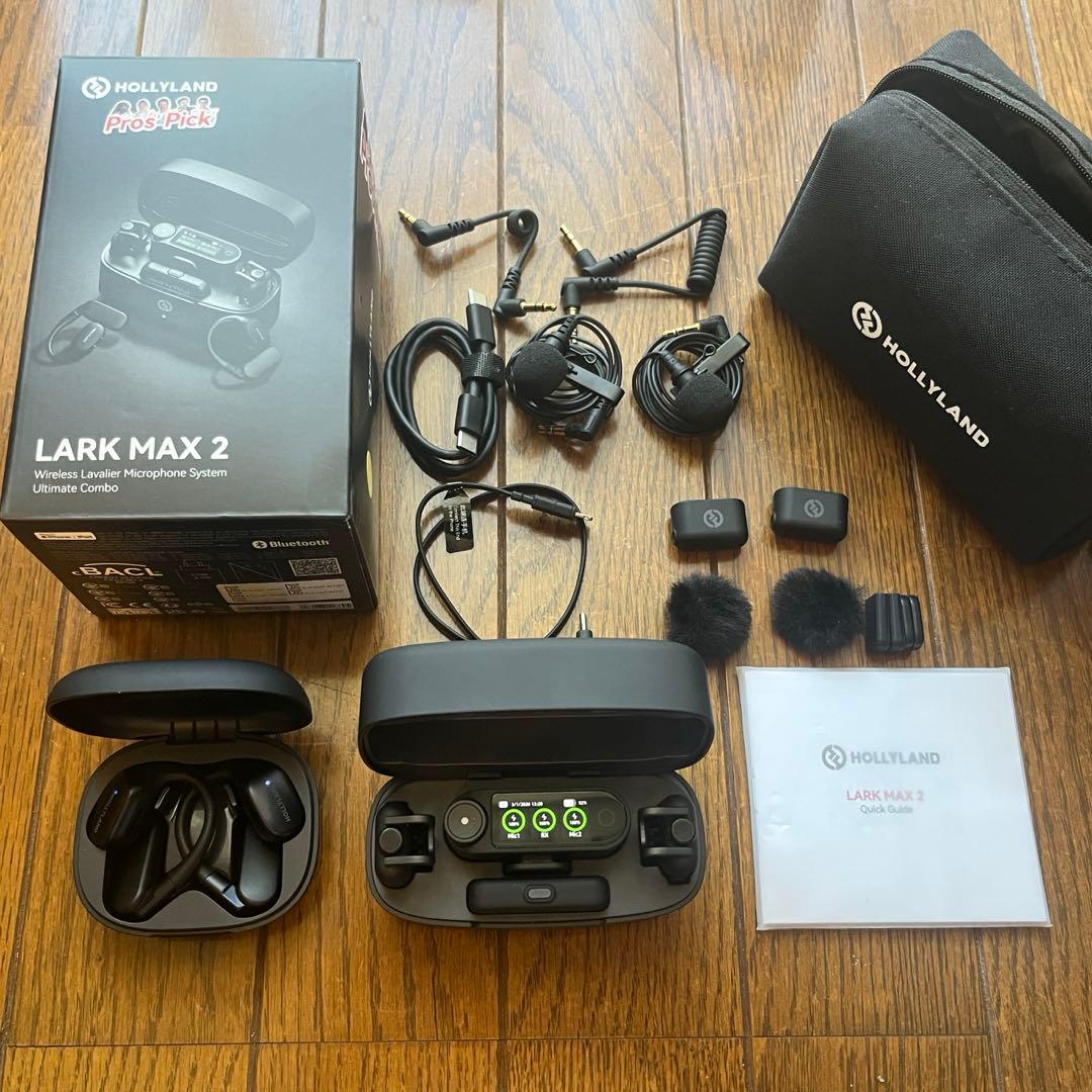 配信機器・PA機器・レコーディング機器 Hollyland LARK MAX 2 Ultimate Combo