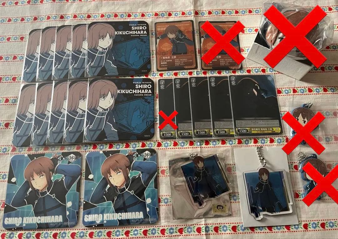 【バラ売り可】ワールドトリガー　ワートリ　菊地原士郎　グッズまとめ売り