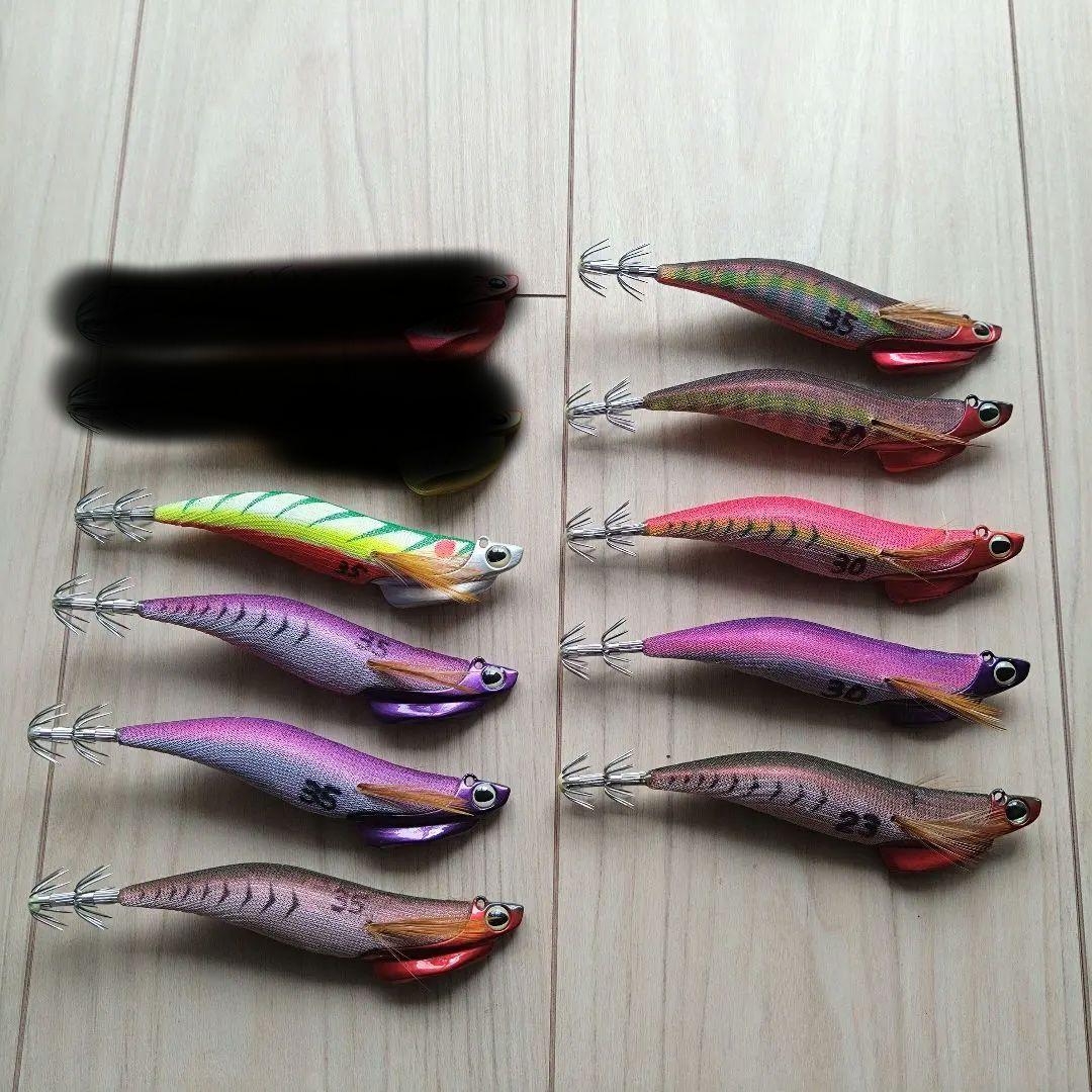 バレーヒル スクイッドシーカーTRエギ3.5号 9本セット 未使用