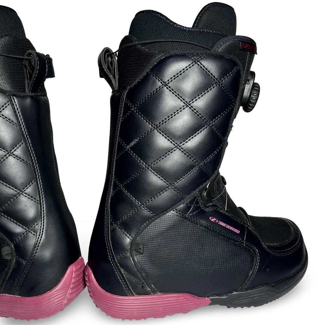 きゃん♪極美品✨ZUMA レディース スノボブーツ ダイアル式 25.0