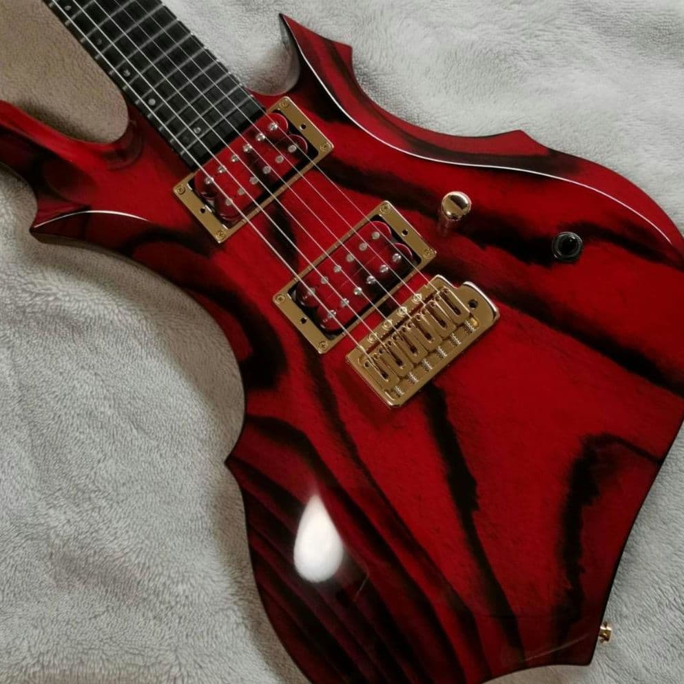 ESP フルカスタムオーダー ギター RED アッシュ