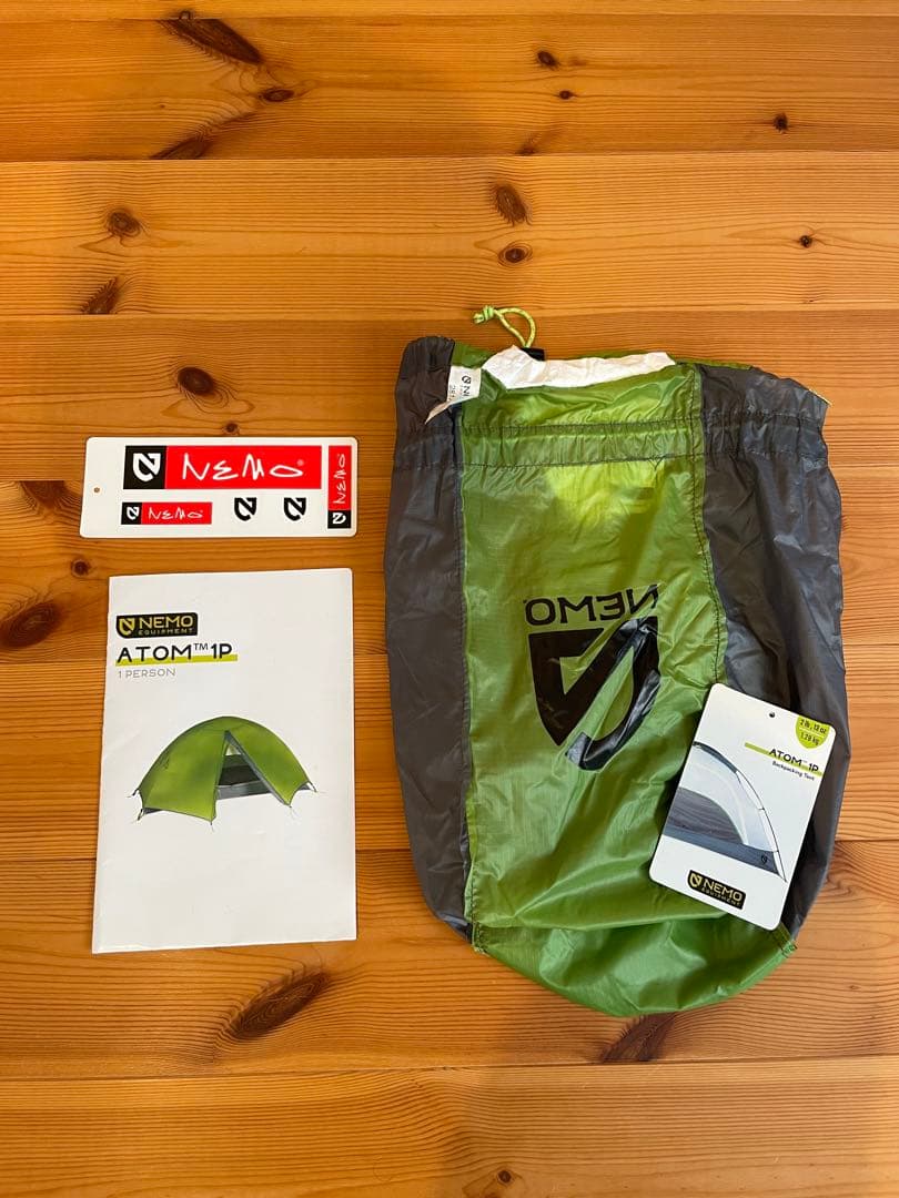 わ*ん様 ニーモ アトム1P アライテント エスパースファイントラック モンベル