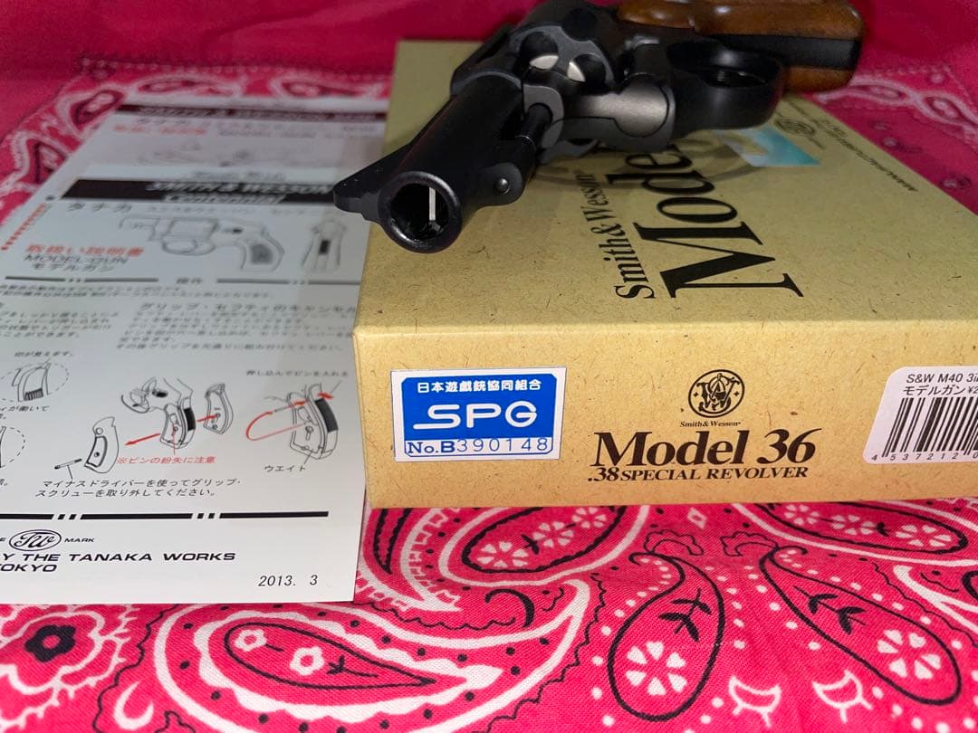 タナカワークス/モデルガン/S&ＷセンチュニアルM40Special 3インチ