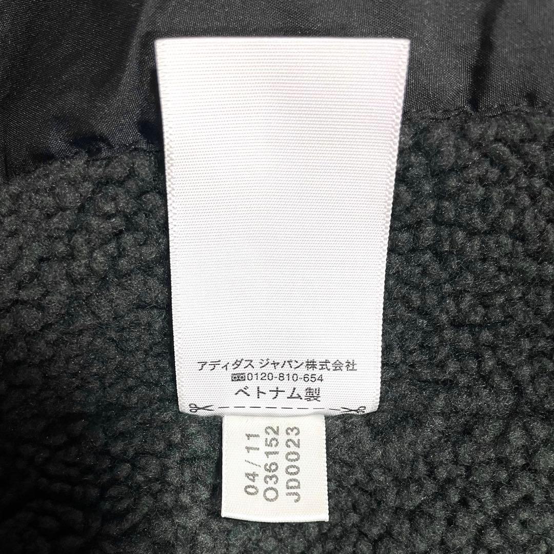 adidas FC東京 ベンチコート 旧エンブレム 黒 XOサイズ ロング丈