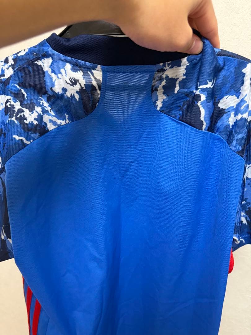 ２枚サッカー日本代表ユニフォーム