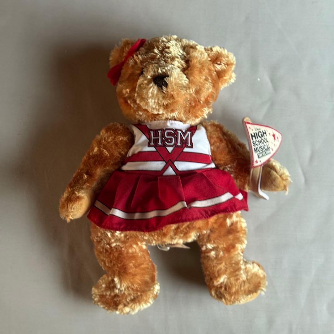 【レア】 ハイスクールミュージカル チアリーダー コス テディベア