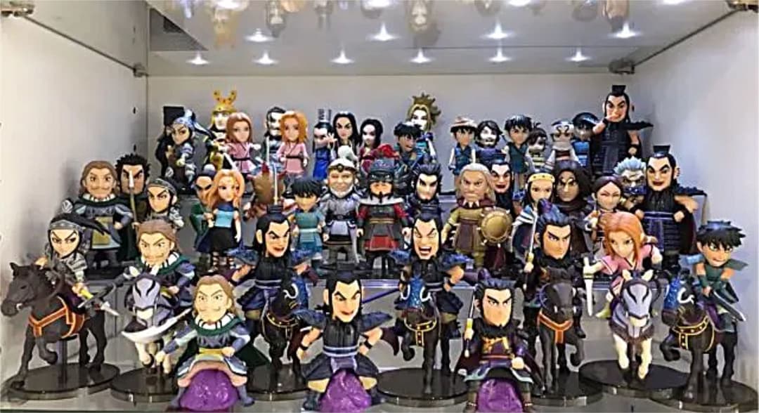 キングダム ワールドコレクタブルフィギュア39種 ＋ オリジナル6種　計45種