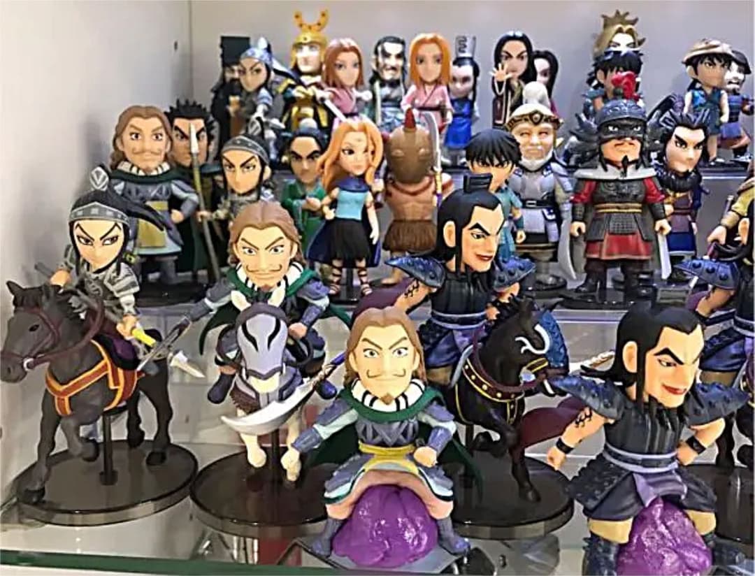 キングダム ワールドコレクタブルフィギュア39種 ＋ オリジナル6種　計45種