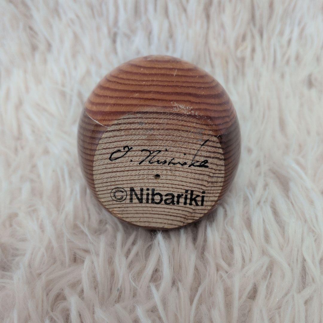 木彫りのトトロ　工房西岡　直筆サイン入り　となりのトトロ　ジブリ