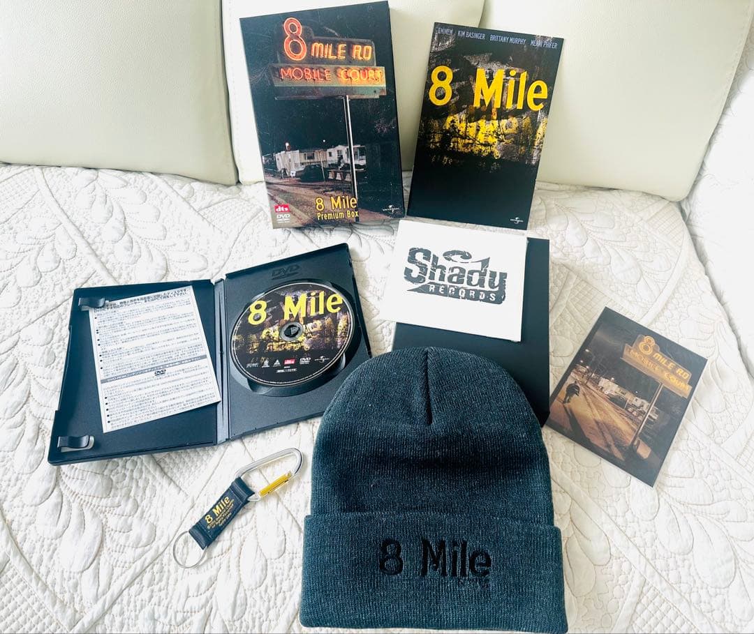 新品DVD☆エミネムEMINEMニット帽8MilePremiumBox非売品
