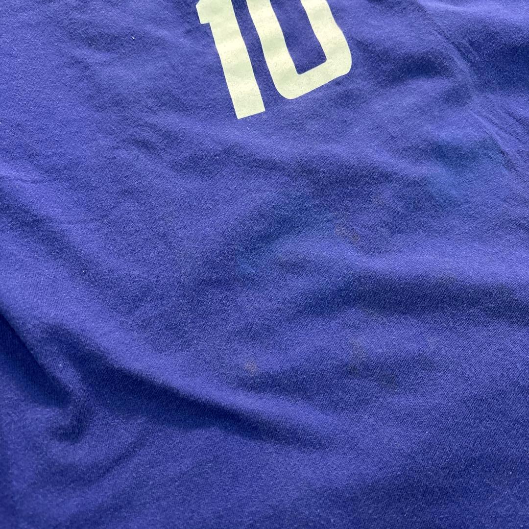 8SM1 JFA サッカーTシャツ　10番中村俊輔　M 日本代表　古着used