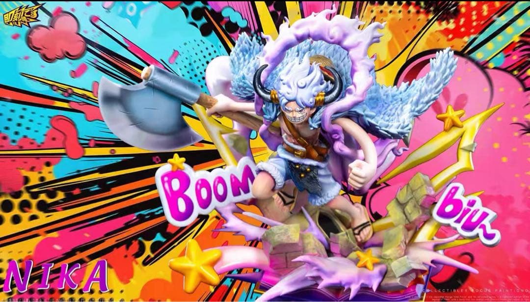 ワンピース　ギア5 ルフィ　ガレージキット　フィギュア　完成品