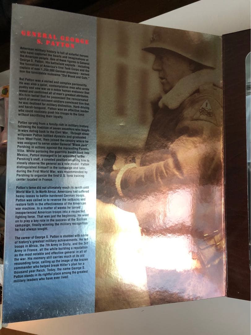 General e S. Patton フィギュア