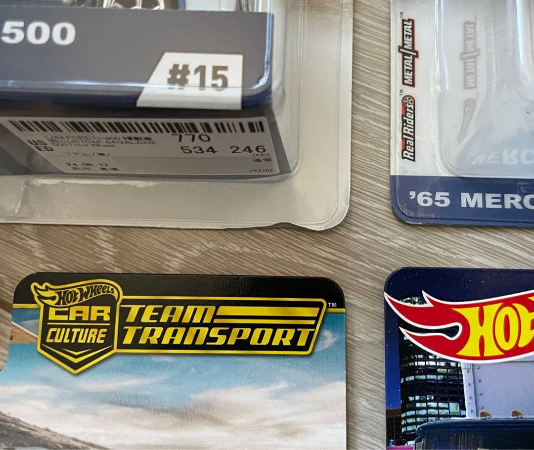 ホットウィール チームトランスポート 5点 おまけ付き