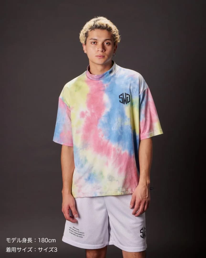 THE SWINGER タイダイ モックネック TEE 新品未使用