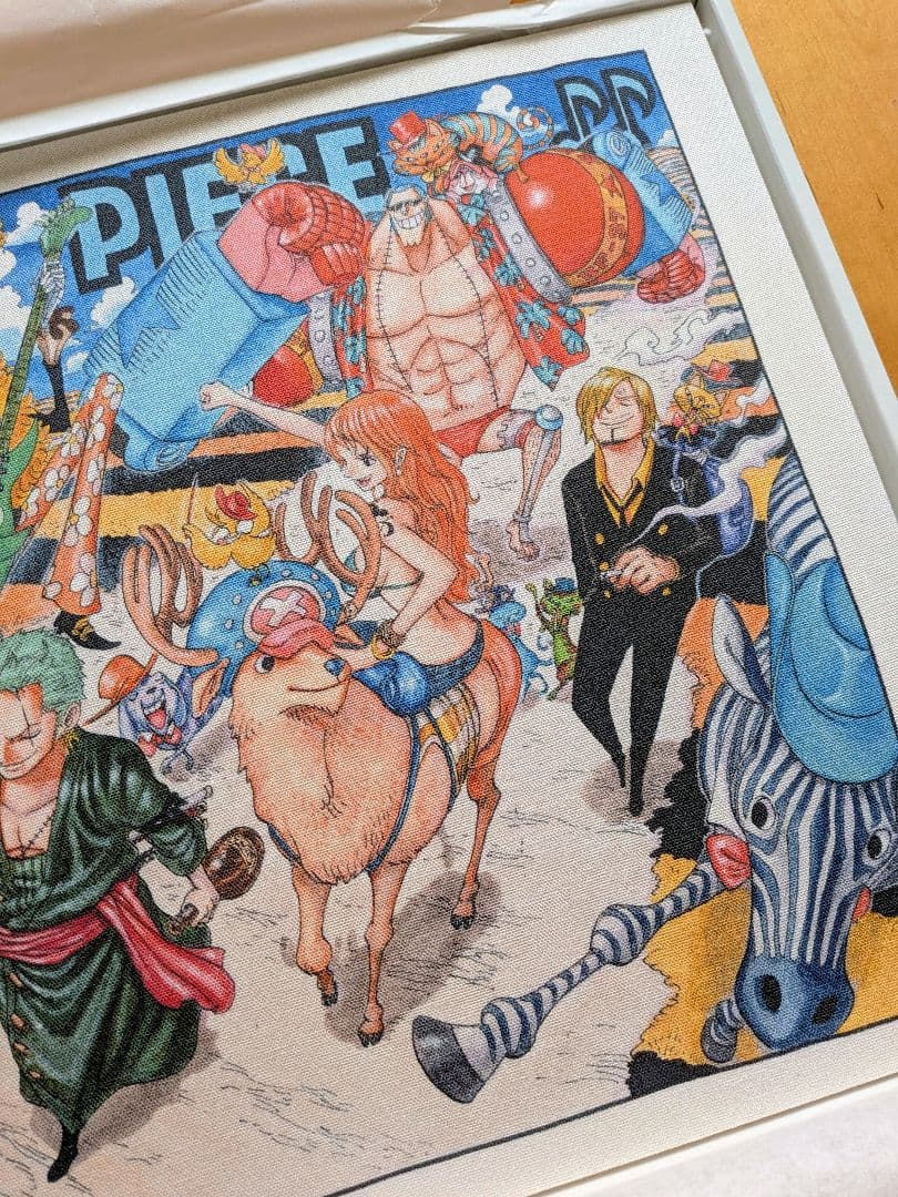 ONE PIECE 尾田栄一郎 原画 ファブリックパネル 2012