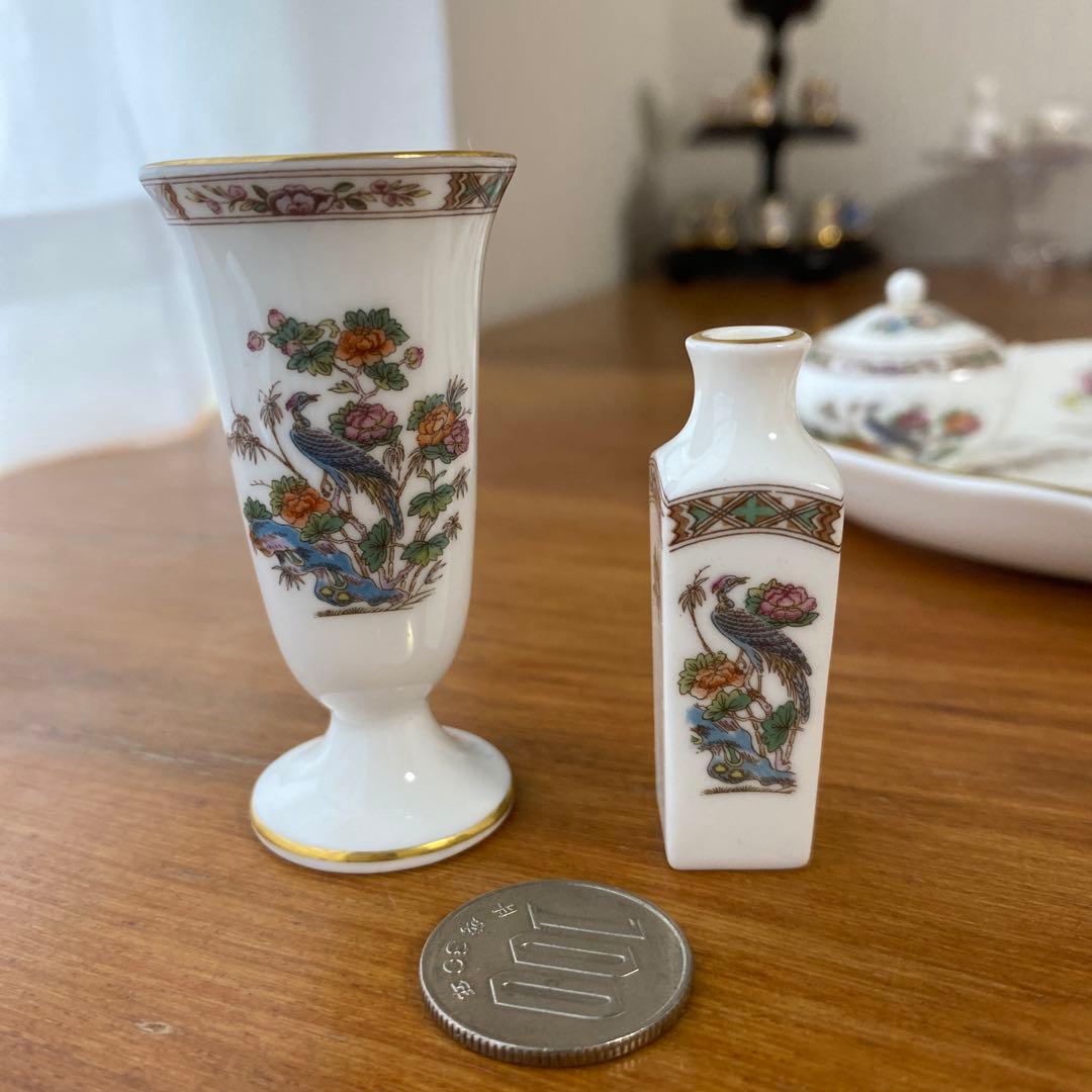 ウェッジウッド　クタニクレーン　ミニチュアセット　黒壺　14ピース