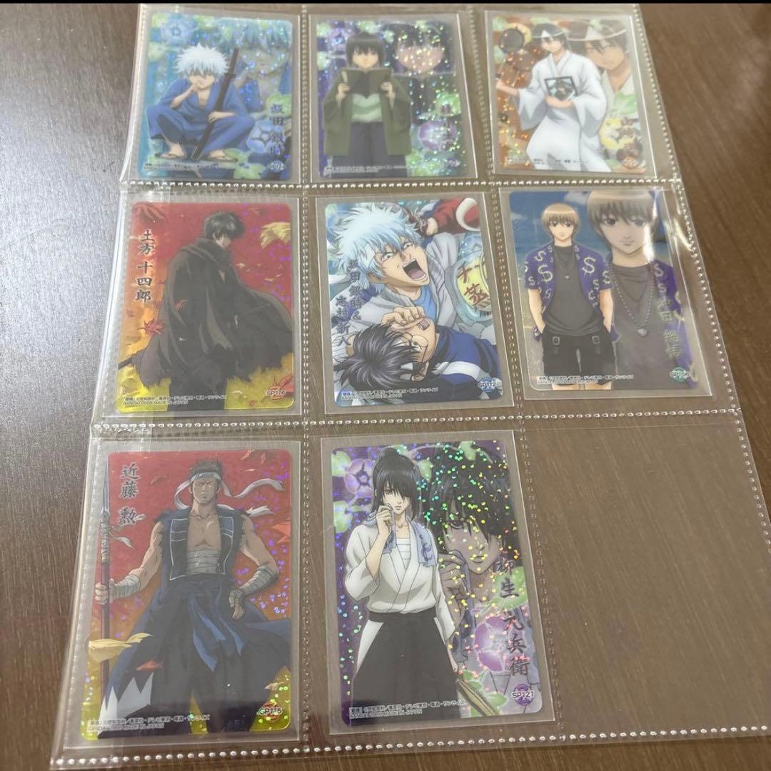 銀魂カード、缶バッジセット