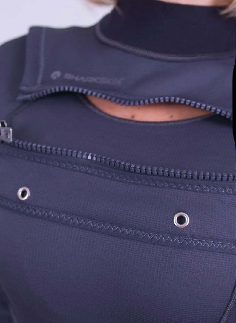 日本未上陸　濠SharkSkin高級T2 フルスーツ　グレー　（在庫２）