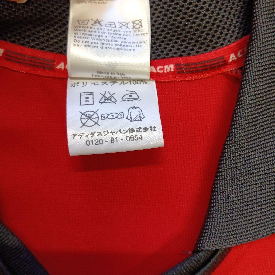 adidas ACミラン 01/02 3rdユニフォーム 赤