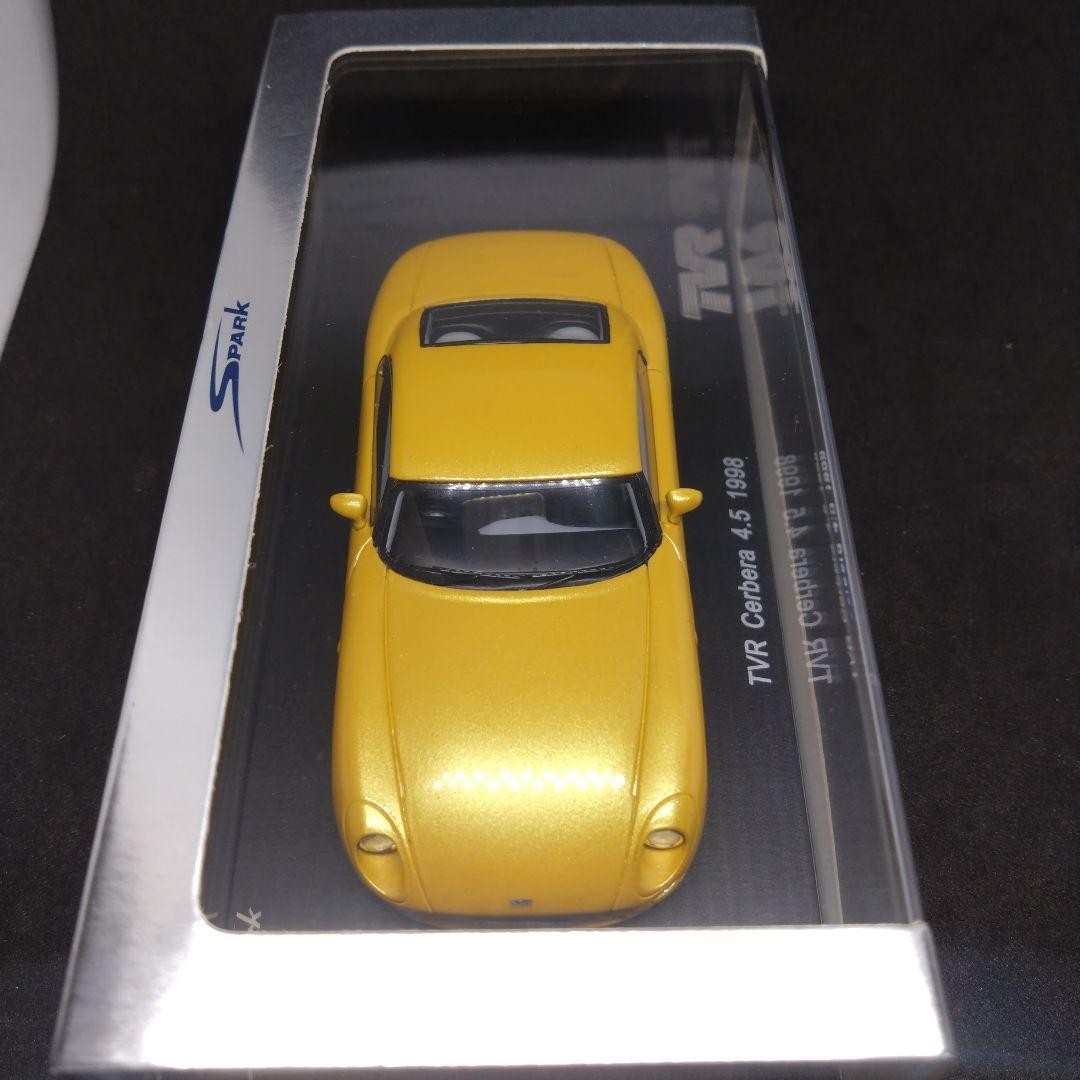 スパーク 1/43 TVR サーブラウ 4.5 1998 イエロー パール