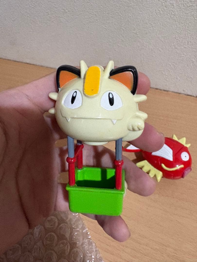 ポケットモンスターちびポケハウス のりものセット ニャース型気球 メカコイキング