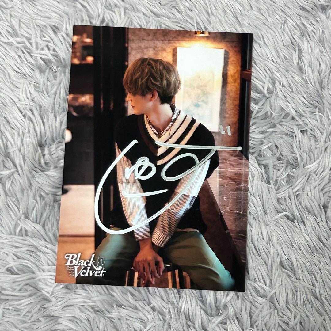 歌い手 しゅーず ブロマイド (Black Velvet)