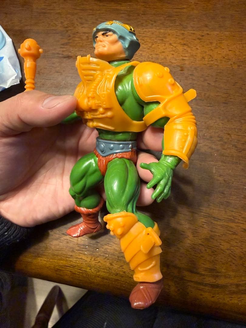 当時物 MOTU マンアットアームズ 武器付 80s マテル 魔界伝説ヒーマン