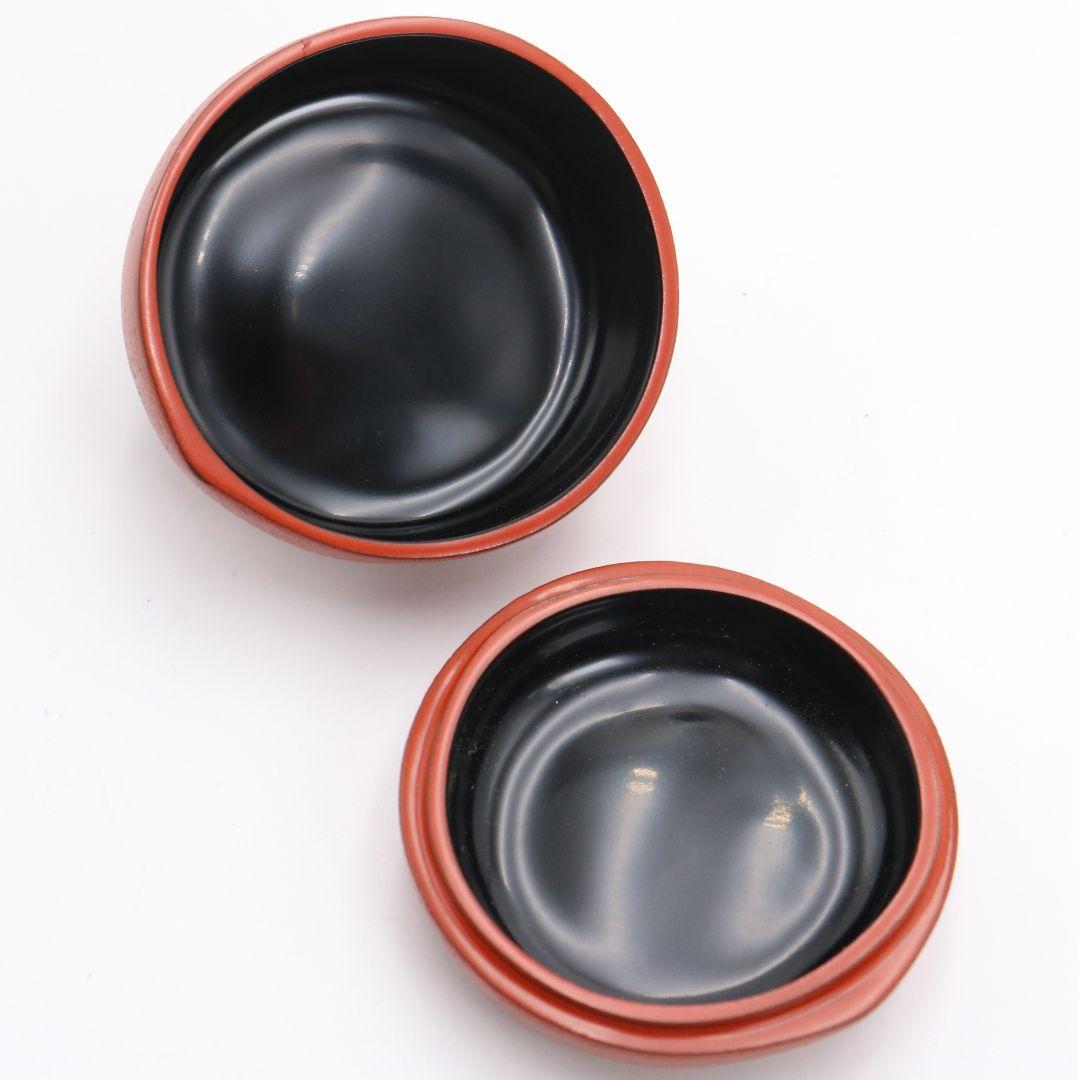 塗師 川岸充雅作 輪島塗乾漆造 柿香合 茶道具 共箱共布　V978