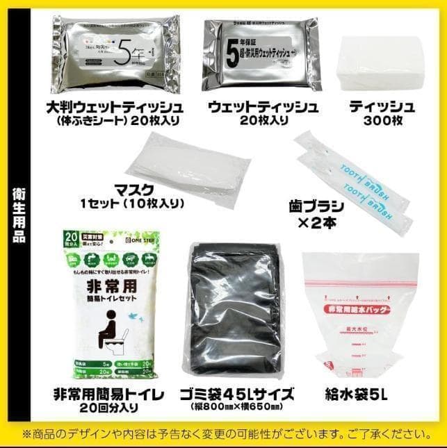 防災セット 持ち出し 1人用 車 中身 防災用品セット 非常用持ち出し袋セット
