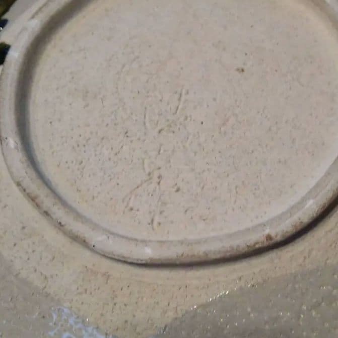 織部焼　大皿　作家物