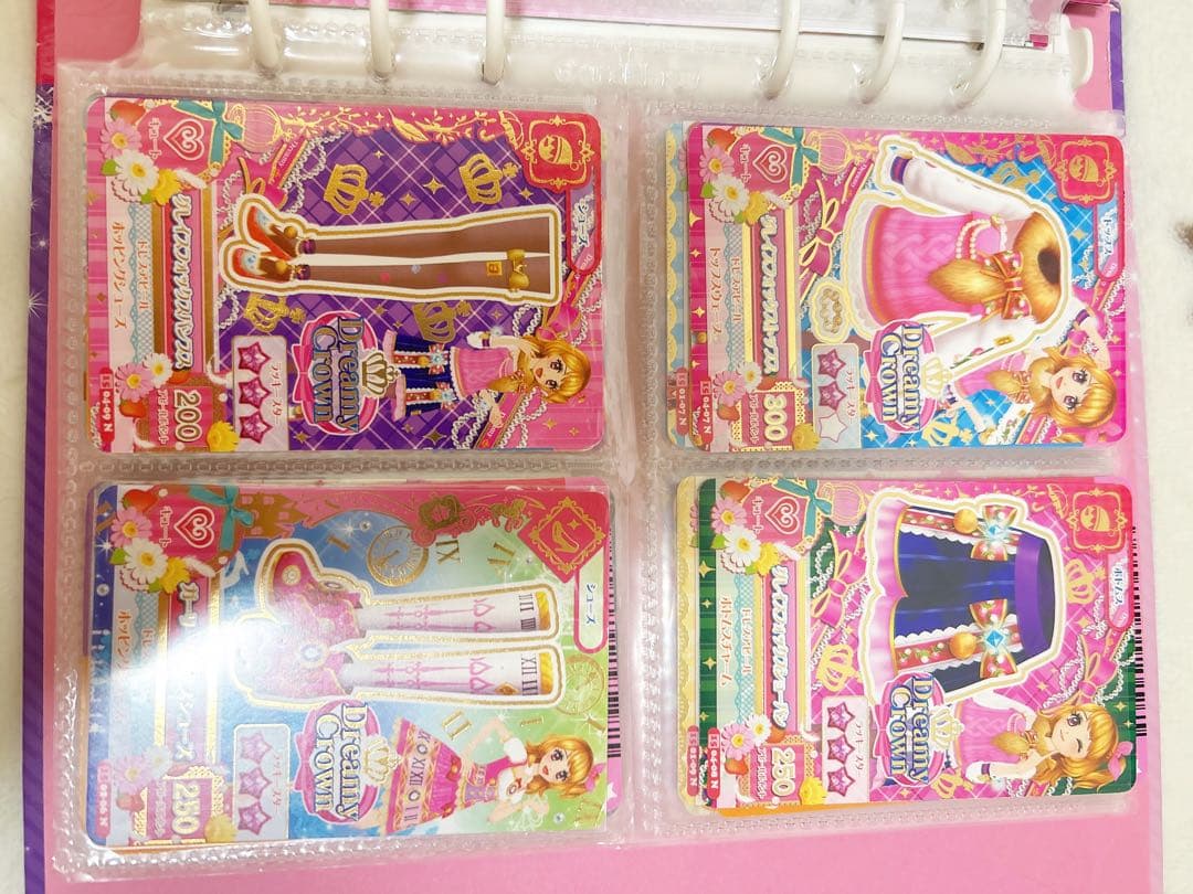 アイカツカード バインダー，カード約355枚まとめ売り