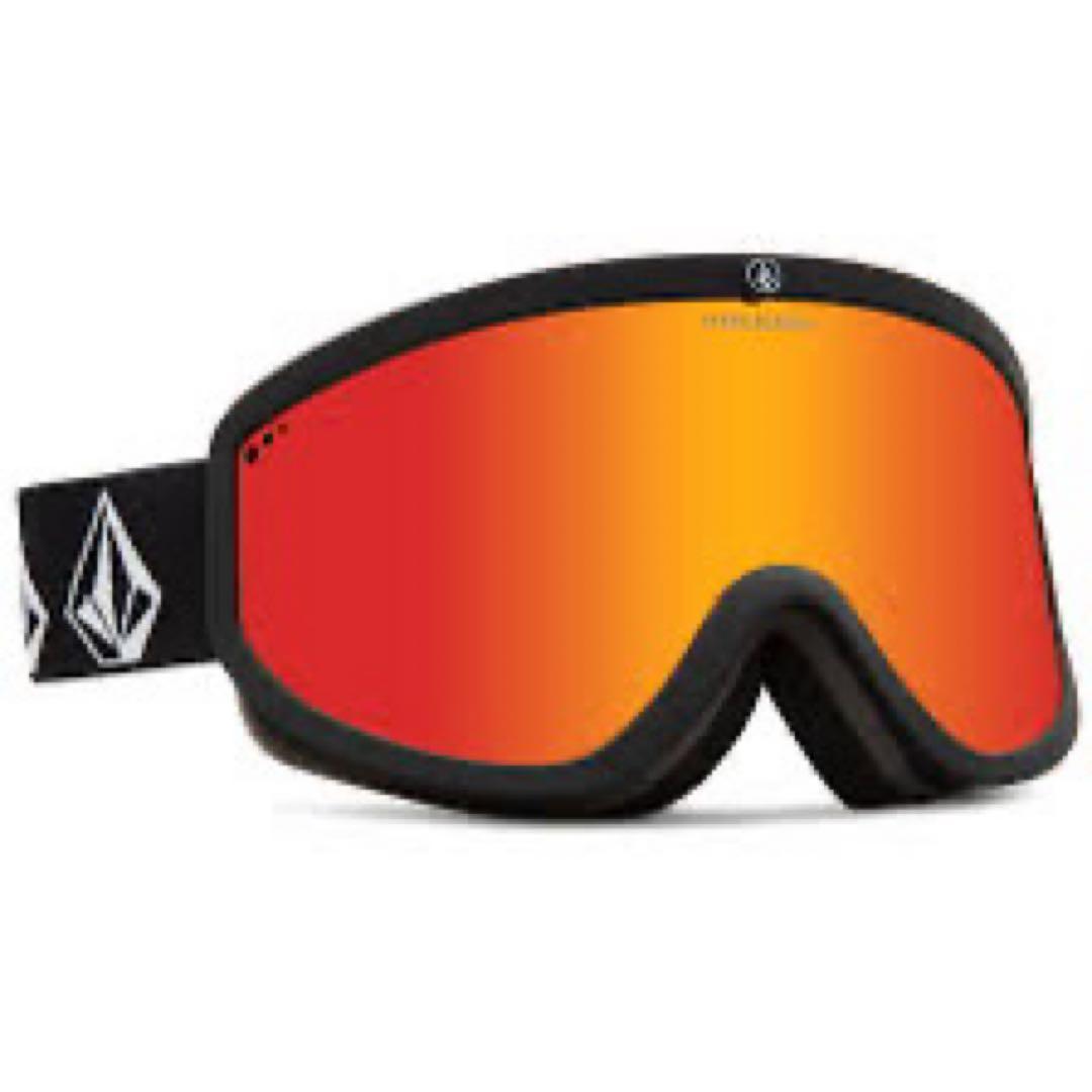 Volcom Footprintsスノーゴーグル（レッドクロームレンズ）