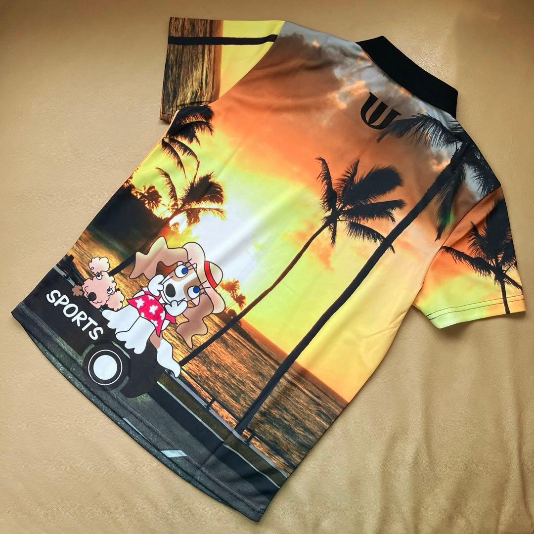 【未着用】 MU SPORTS レディース 半袖 ポロシャツ 40