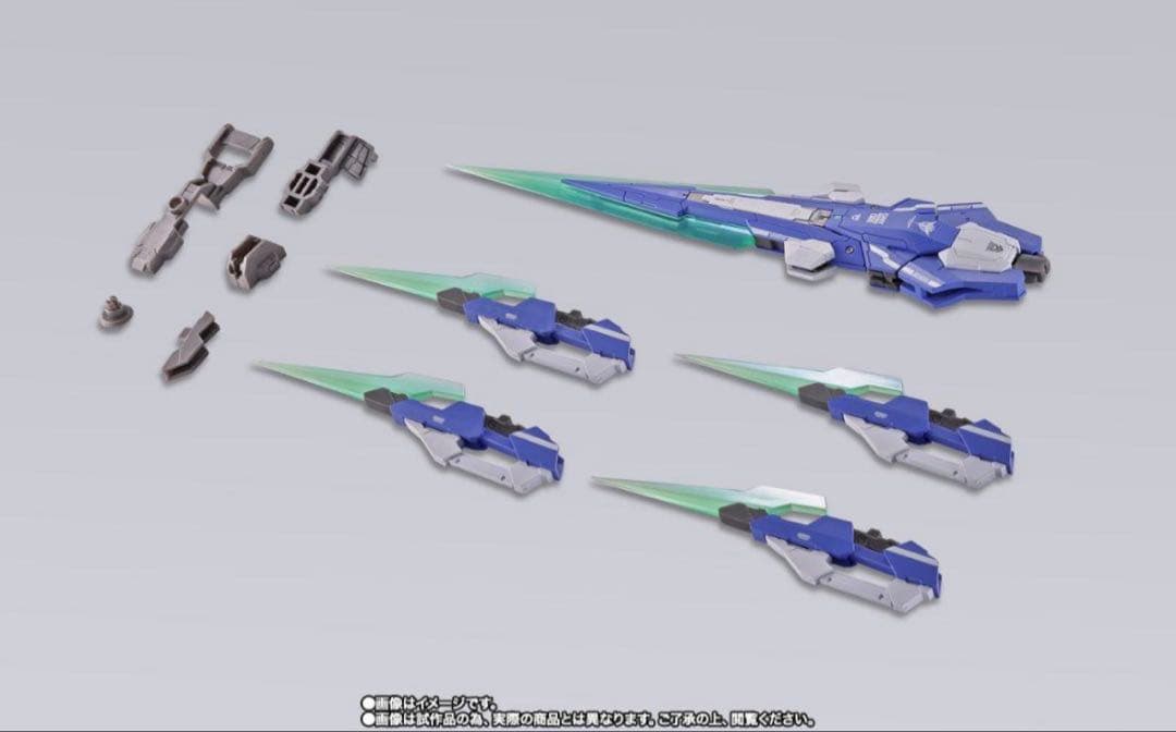 L BUILDメタルビルドダブルオークアンタフルセイバー＋パーツ2セット