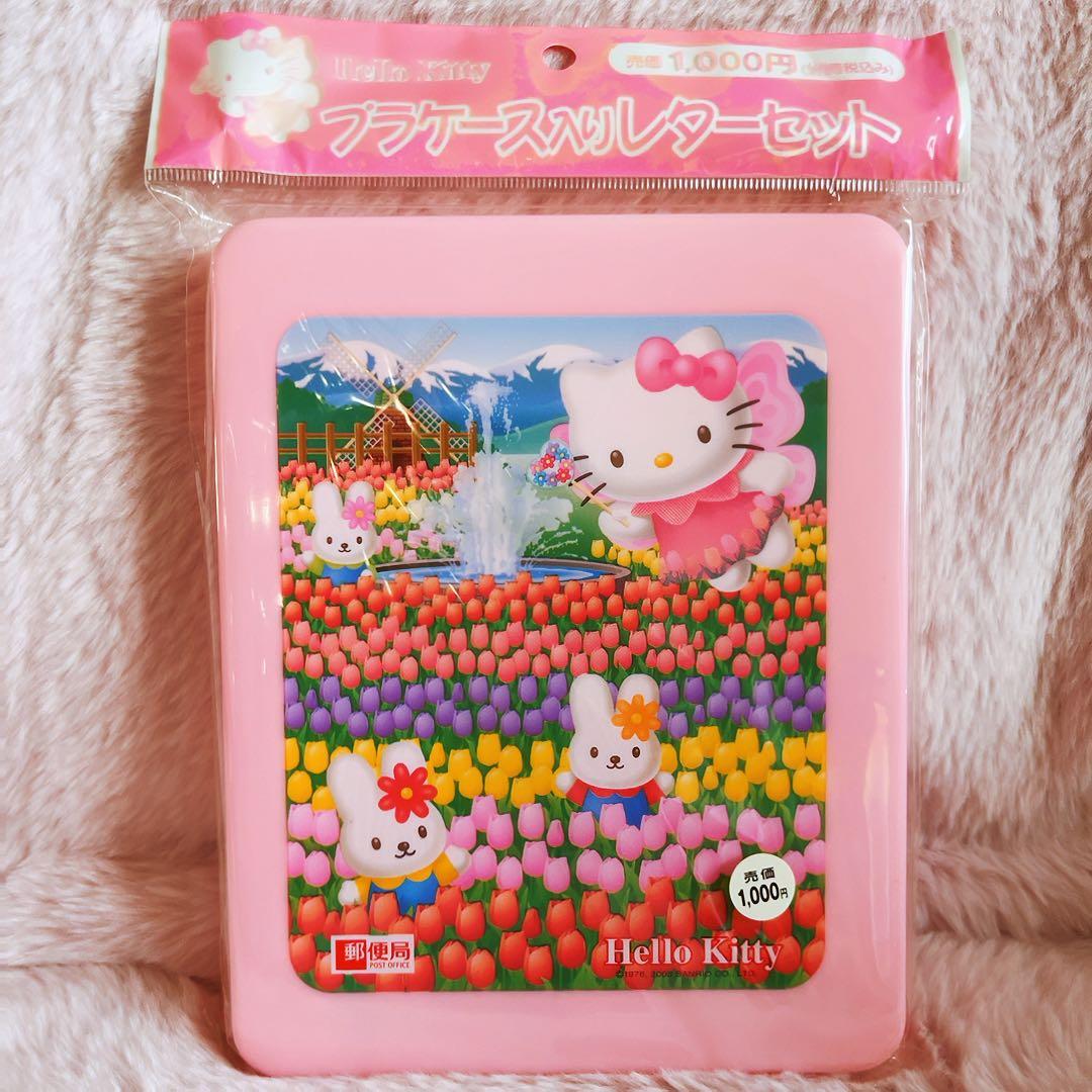 希少レア　ハローキティ　ケース入　レターセット　フェアリー　2003 サンリオ