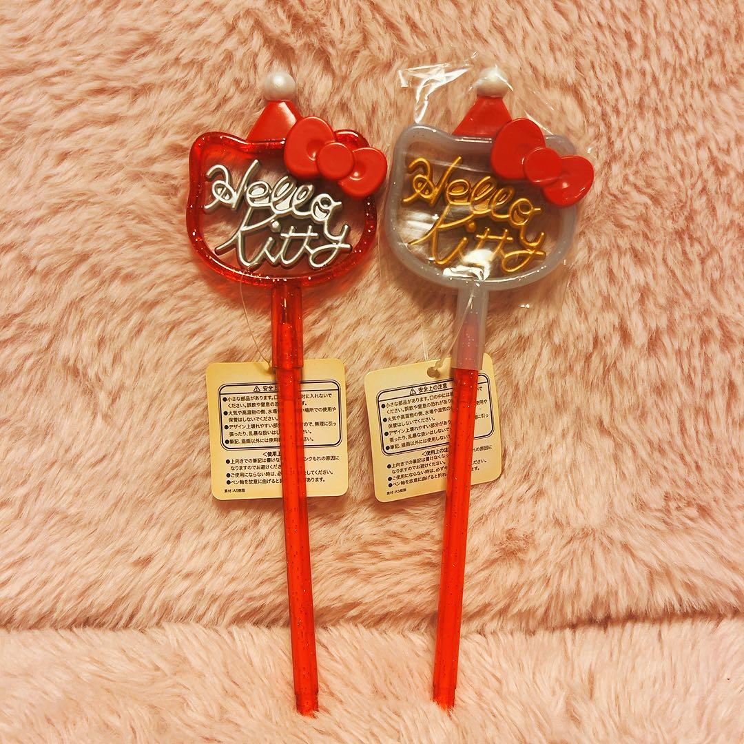 希少レア　ハローキティ　クリスマス　ボールペン　2007 サンリオ　平成レトロ