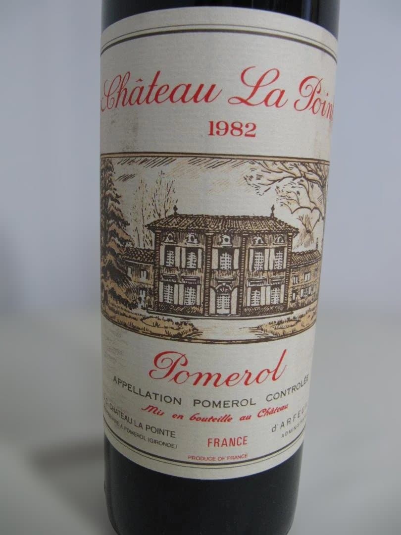 シャトー・ラ・ポワント　1982年 赤ワイン